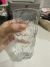 冰川纹玻璃杯高颜值日式水杯家用泡茶杯奶茶果汁杯咖啡杯啤酒杯 冰川高杯300ml1只 实拍图