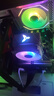 乔思伯（JONSBO）CR-1400E彩色版白色款 CPU风冷散热器(4热管/七彩光效/PWM风扇/127mm/多平台/附硅脂) 实拍图