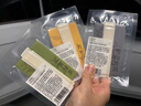 氣味圖書館（SCENT LIBRARY）车载香水卡片车载香薰汽车摆件衣柜香薰3片装 绿茶+普洱+白茶 实拍图