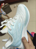 回力女鞋运动鞋女春季新款透气休闲网鞋女软底轻便百搭减震跑步鞋 白蓝色【缓震软弹，轻便透气】 37 实拍图
