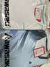 川崎（KAWASAKI）羽毛球服套装夏款运动速干短袖T恤训练队服A1806 男款白黑 L 实拍图