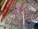 初格贴纸儿童贴画玩具换装贴纸女孩公主卡通立体泡泡贴绚丽换装秀A款 实拍图