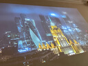 得力（deli）84英寸16:9投影幕布免打孔挂壁支架两用投影仪幕布家用户外便携 白玻纤高清幕布适用坚果极米MS302 实拍图
