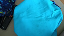 羽克（Yuke）儿童泳衣男童分体游泳衣小中大童宝宝婴儿防晒泳裤套装游泳装备 蓝色恐龙三件套 L（建议95-105cm 、25-35斤） 实拍图