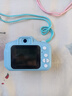 【儿童照相机】儿童节礼物六一送孩子数码相机单摄像多功能可拍照录像玩游戏2025新款男孩女孩 复古单摄王子蓝+64G内存卡 实拍图