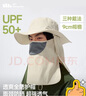 蕉下（beneunder）防晒帽女遮阳帽子男士夏季防晒面罩渔夫帽钓鱼帽登山帽太阳帽米 实拍图