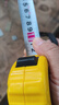 得力(deli)10m锁定功能钢卷尺 木工尺装修测量尺子 办公用品 8210 黄 实拍图