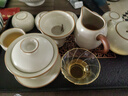 苏氏陶瓷（SUSHI CERAMICS）汝窑茶具茶壶盖碗主人杯带茶盘功夫茶具平价礼品团购款J1220 实拍图