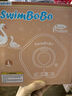 swimbobo婴儿游泳圈脖圈新生儿游泳圈婴儿洗澡颈圈粉色BO1003L 实拍图