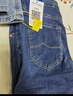 真维斯（Jeanswest）牛仔裤男修身直筒秋冬季新款潮流柔软棉弹舒适休闲男士长裤子男 H901深蓝【天丝厚款】 33 码(2尺6) 实拍图