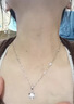 BJYL银色四叶草项链女士经典时尚锁骨链吊坠首饰品女生日礼物送女朋友 项链+精美礼盒 实拍图