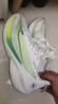 鸿星尔克闪电4跑步鞋男鞋秋季新款缓震跑鞋轻便专业运动鞋学生中考体测鞋 微晶白/荧光柠绿 针织版 40 实拍图