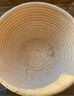 三能（SANNENG）发酵篮碗 圆 椭圆形藤篮 欧包发酵模 面包印纹SN4515烘焙工具 圆形大号 SN4513 实拍图