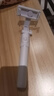 超迷你手机自拍杆蓝牙抖音直播一体式伸缩便携拍照摄影支架三脚架通用 白色基础款不带灯 实拍图