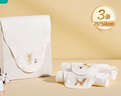 全棉时代婴儿隔汗巾纱布吸汗巾儿童宝宝纯棉垫背巾25cm*50cm，3条/袋 实拍图
