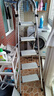 杜邦（DU PONT）梯子家用折叠铝合金梯加厚人字梯登高梯爬步安全梯扶梯楼银色5步 实拍图