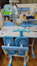 海旭成儿童学习桌椅套装家用书桌小孩子写字桌中小学生作业桌写字台 实拍图