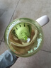 【活动专享】大容量水杯冰霸吸管杯高颜值学生茶水分离杯子 肚肚杯1个-浅绿色 实拍图