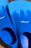 李宁（LI-NING）游泳脚蹼专业训练儿童舒适耐用潜水蛙鞋自由泳速学装备5931 蓝S码 实拍图