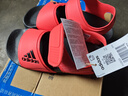 阿迪达斯（adidas）童鞋夏季男童凉鞋女童小大童简约经典儿童休闲运动沙滩鞋IH3633 实拍图