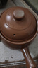 几物森林 煎药砂锅陶瓷明火耐热中药煲养生壶中医煮药家用砂锅 棕色3.8升 实拍图