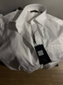 雅戈尔（YOUNGOR）短袖衬衫男素色DP免烫衬衫纯棉面料抗皱易打理新品 GSDP10171BJA白色 41 实拍图