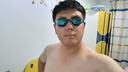 李宁LI-NING泳镜防水防雾男女高清游泳眼镜平光游泳镜LNJT224-7耀光黑 实拍图