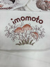 imomotoa类纯棉隔汗巾儿童幼儿园擦汗巾宝宝吸汗巾夏季用品 3条装 蘑利丛林 (4层竹棉吸湿透气) L码（24cm*38cm） 晒单实拍图