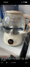 美的（Midea）煮茶器煮茶壶花茶壶 养生壶迷你恒温电热水壶蒸茶器喷淋式316L不锈钢烧水壶黑茶茶具1升YSTM-Z11 实拍图