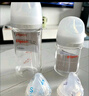 贝亲（Pigeon）玻璃奶瓶宽口径防胀气160ml S号奶嘴 1月+ AA186  实拍图