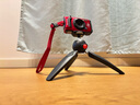 曼富图（Manfrotto） MT PIXI EVO 便携式微单卡片相机迷你桌面三脚架升级版可伸缩手持球形云台 黑色 实拍图