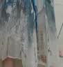 罗蒙女童马面裙汉服国风新中式儿童套装中秋演出服 天青色 套装  160 实拍图
