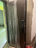 富德森 防盗门甲级入户门卧室门 全自动智能大门 安全门 铝排拼接+胡桃色5D流沙仿木纹子母门单门 3D人脸识别高清猫眼解锁F01 定制门(详细请咨询客服) 包邮/包测量/包安装 实拍图