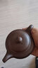 兴顺谦 可倒立/断水紫砂壶茶壶紫砂仿古壶小容量茶具 紫色 紫仿古230毫升 实拍图