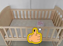 智贝婴儿床实木无漆多功能带尿布台新生儿宝宝可拼接加长儿童床ZB698 实拍图