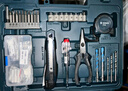 博世（BOSCH）GSB 120-LI 12V锂电电动螺丝刀冲击钻工具箱（84附件+手动工具） 实拍图