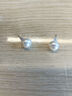 天使之泪S925银淡水珍珠耳钉珍珠耳饰简约百搭素耳钉9-10mm 实拍图