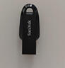 闪迪（SanDisk）128GB USB3.2 U盘 CZ550黑色 读速100MB/s 安全加密 数据恢复 学习办公电脑车载 高速大容量优盘 实拍图