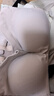 嫚熙哺乳内衣聚拢产后喂奶孕妇专用文胸罩夏季薄款怀孕期女蜜桃粉XL码 实拍图