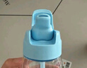 特百惠（Tupperware）乐动750ML男女士学生夏季大容量运动塑料水杯子带吸管双饮 晴天蓝 实拍图