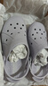 斯凯奇（Skechers）洞洞鞋女士夏季凉拖鞋泡泡鞋透气厚底增高外穿沙滩鞋踩屎感 实拍图