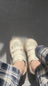 ZHR凉鞋女时尚罗马编织包头女鞋厚底增高休闲鞋子女 AB16P 米色  38 实拍图