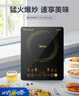 美的（Midea）电磁炉电陶炉家用 2200W大功率新型电磁灶火锅炉 一体面板炒菜烹饪一套带锅配锅国家补贴 WH2202S 实拍图