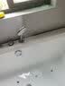 九牧（JOMOO） 浴缸家用成人小户型洗澡泡澡池浴室沐浴独立亚克力方形艺术浴缸 1.6m带花洒气泡按摩缸YR13116 实拍图