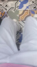 依心男冰丝垂感直筒休闲裤男夏季薄款宽松日系简约百搭宽松阔腿裤子男 白色 M 实拍图