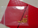 喜上眉梢喜饰黄金古法金珠999足金散珠硬金光面磨砂转运珠路路通圣诞礼物 4mm 重版光珠单颗0.2g 实拍图
