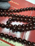 紫辰檀 《收藏级》爆星正宗印度小叶紫檀手串108颗高密老料文玩佛珠项链 收藏级小叶紫檀108颗1.0cm男款 实拍图