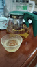 茶壶茶水分离玻璃耐热泡茶壶绿把套装 一壶四杯 绿把一壶四杯 1000ml 实拍图