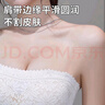浪莎隐形磨砂肩带女2025春季新品内衣配件肩带性感一字领胸罩带5对装 实拍图