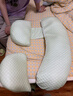 多米贝贝（Tomibaby）孕妇枕头护腰侧睡枕托腹睡觉侧卧枕睡垫抱枕u型腰枕神器豆豆绿 实拍图